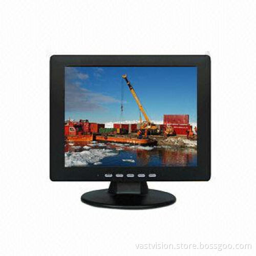 10-inch CCTV LCD Monitor with 800 x 600 Pixels